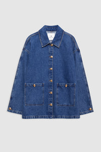 LUCA JACKET - CLEAN INDIGO DENIM