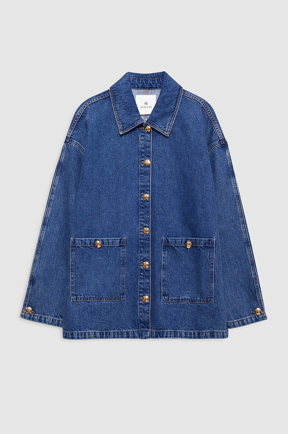 LUCA JACKET - CLEAN INDIGO DENIM