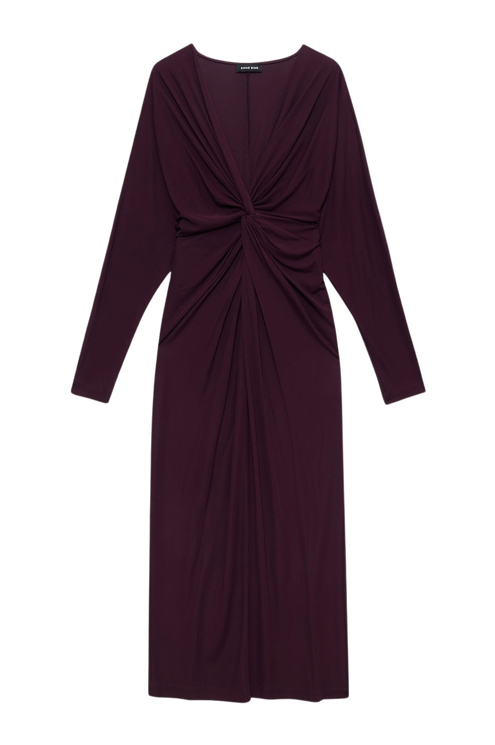Robe longue Mathilde - Burgundy