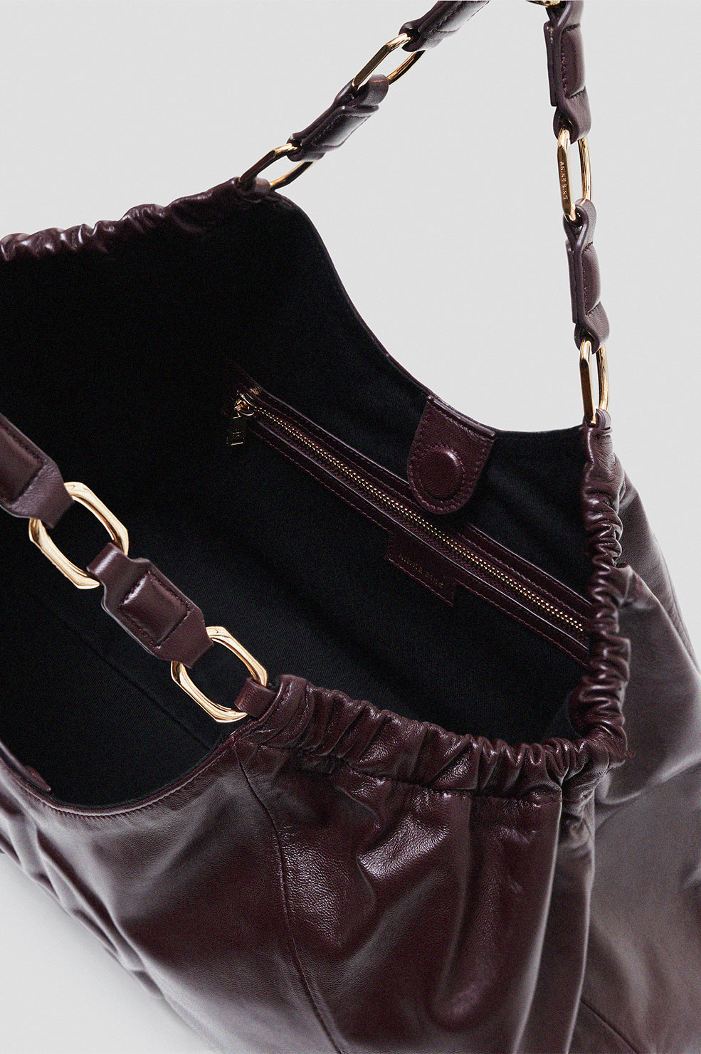 1qty NEW / MEDIUM KATE TOTE - BORDEAUX