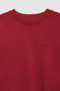 MILES SWEATSHIRT - WASHED RED
