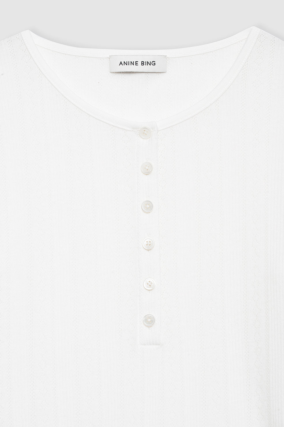 Pia long-sleeved T-shirt - Off White