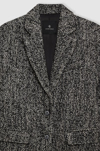 QUINN BLAZER - SALT AND PEPPER