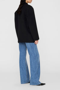 1qty NEW / QUINN BLAZER - BLACK CASHMERE BLEND