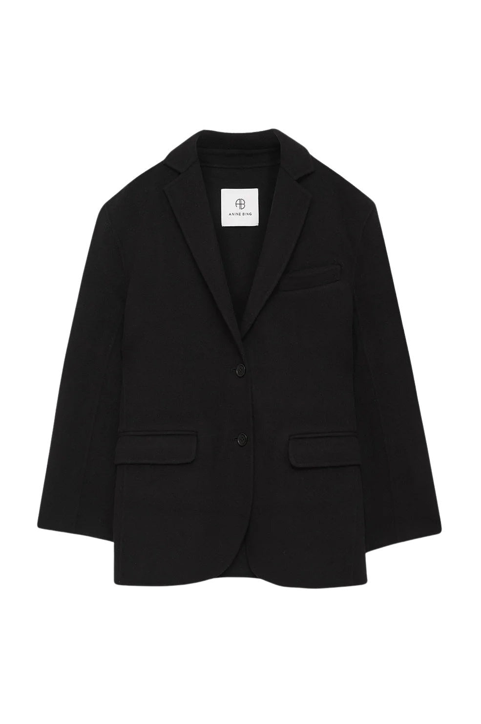 1qty NEW / QUINN BLAZER - BLACK CASHMERE BLEND