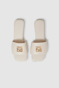 52qty NEW / RIA SLIDES MONOGRAM - IVORY