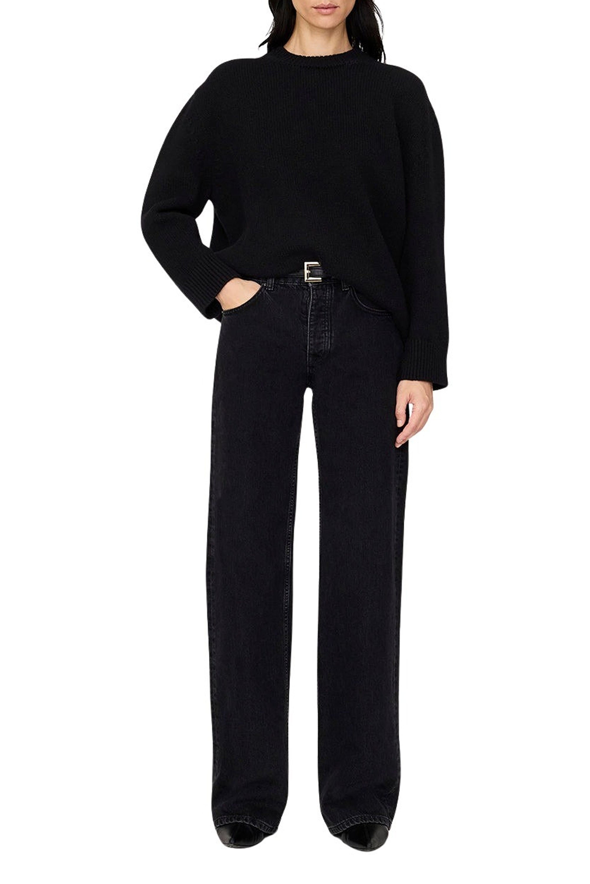 1qty NEW / ROSIE SWEATER - BLACK