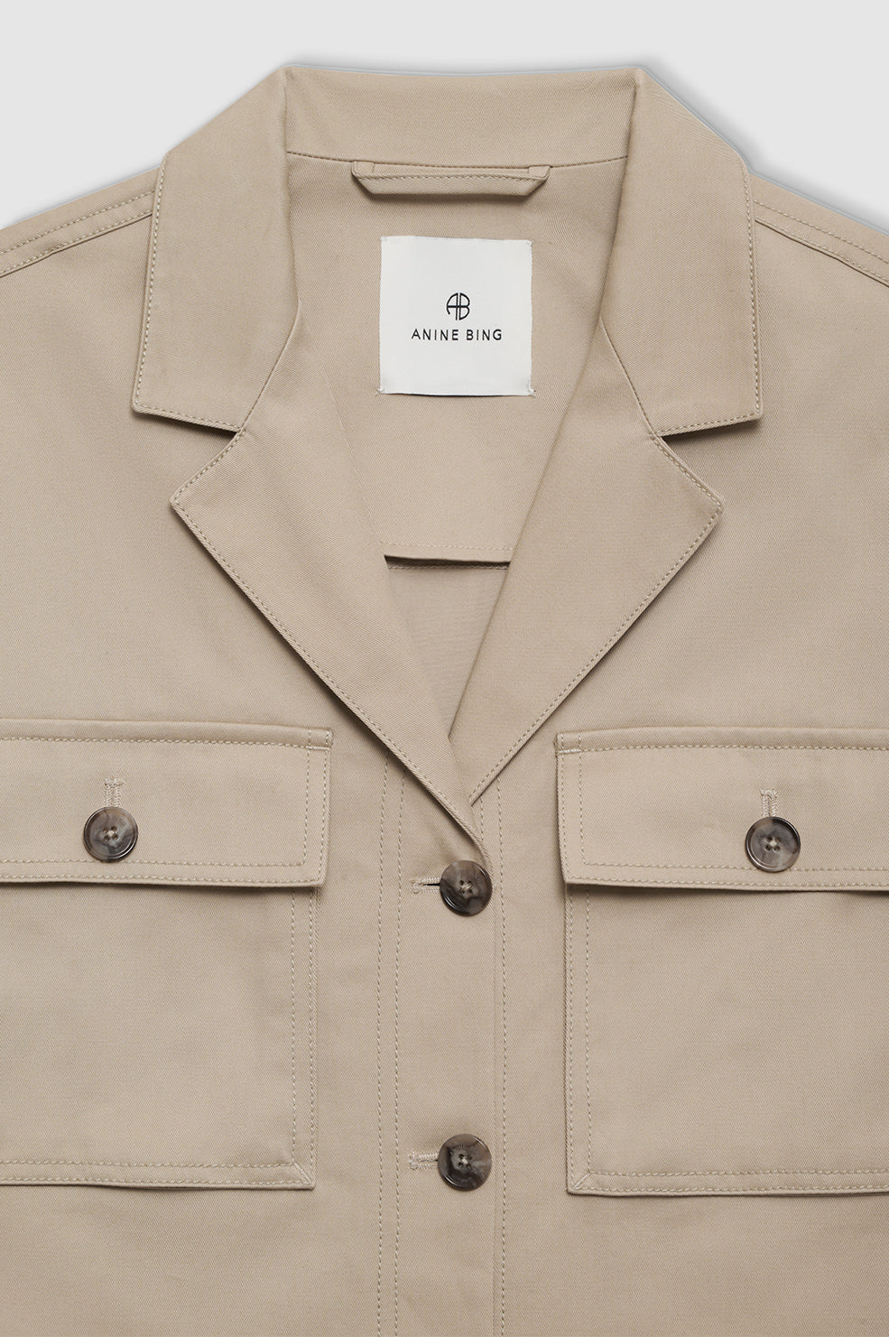70qty NEW / SAWYER SHIRT JACKET - OATMEAL