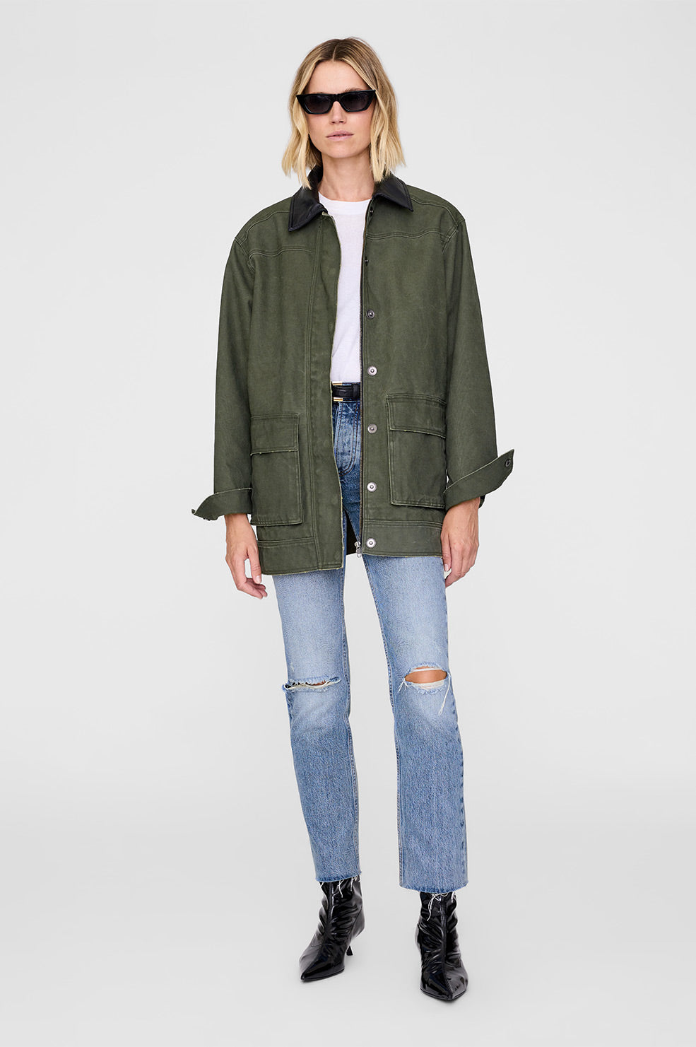 SEAN JACKET - ARMY GREEN