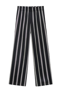 Soto silk mid-rise trousers - Print