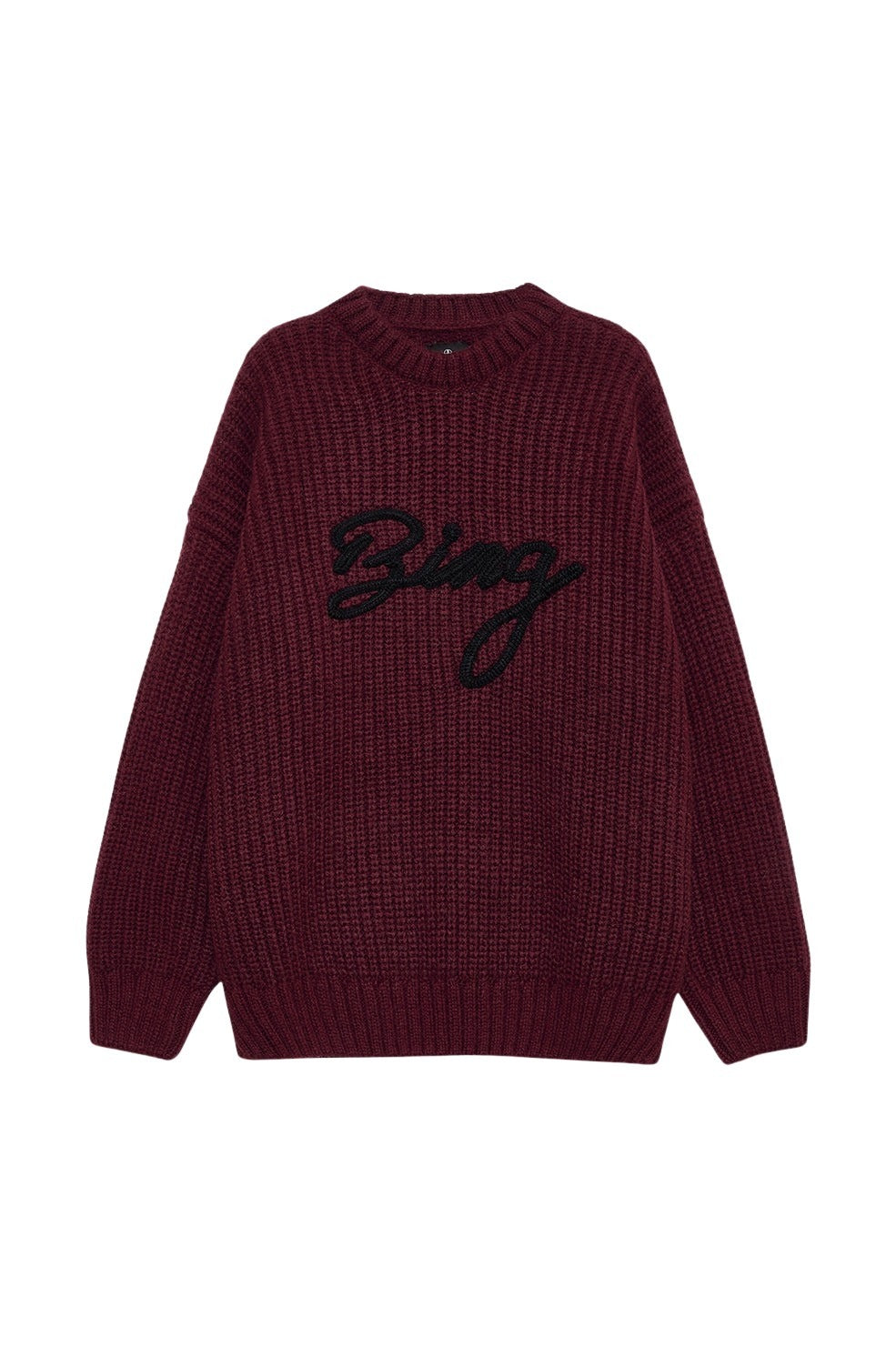 23qty NEW / SYDNEY CREW SWEATER SIGNATURE - ZINFANDEL