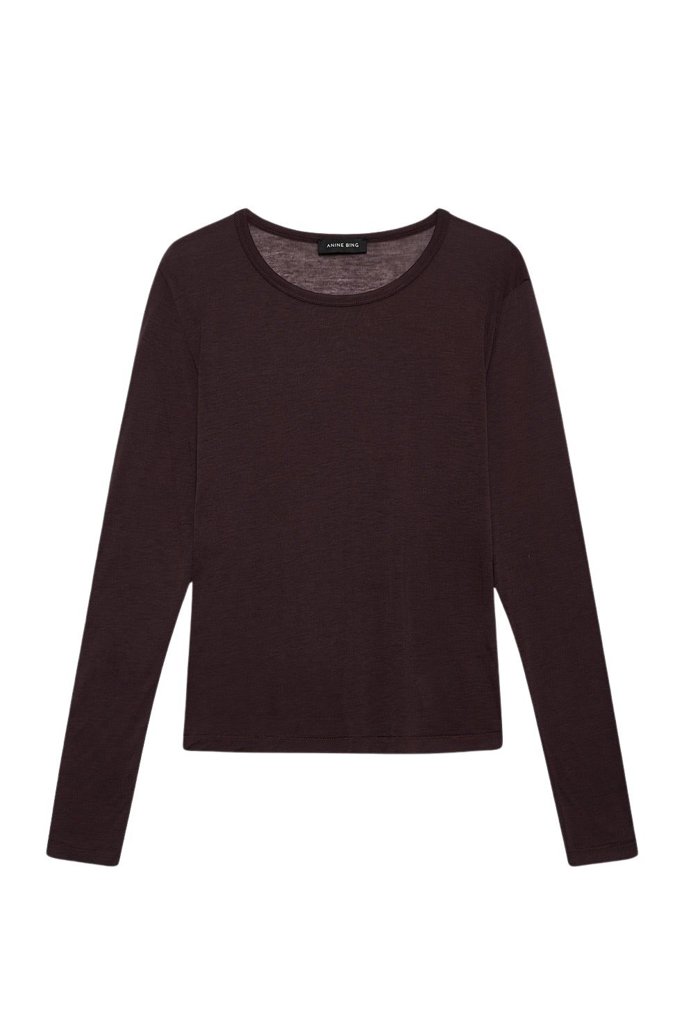 T-shirt à manches longues Sylvie - Dark Brown
