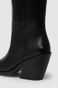 25qty NEW / TALL BEKAH BOOTS - BLACK