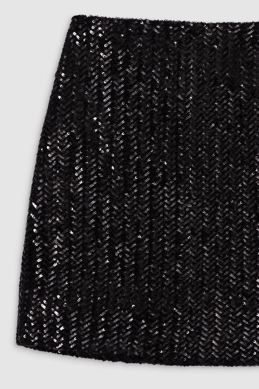 15qty NEW / TIERRA SKIRT - BLACK SEQUIN