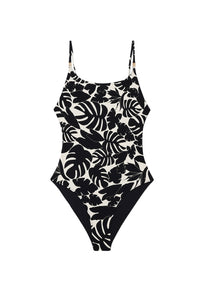 Vesta one-piece swimming costume - Print