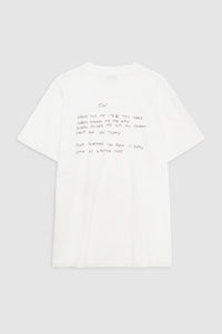 80qty NEW / WALKER TEE LYRICS - IVORY