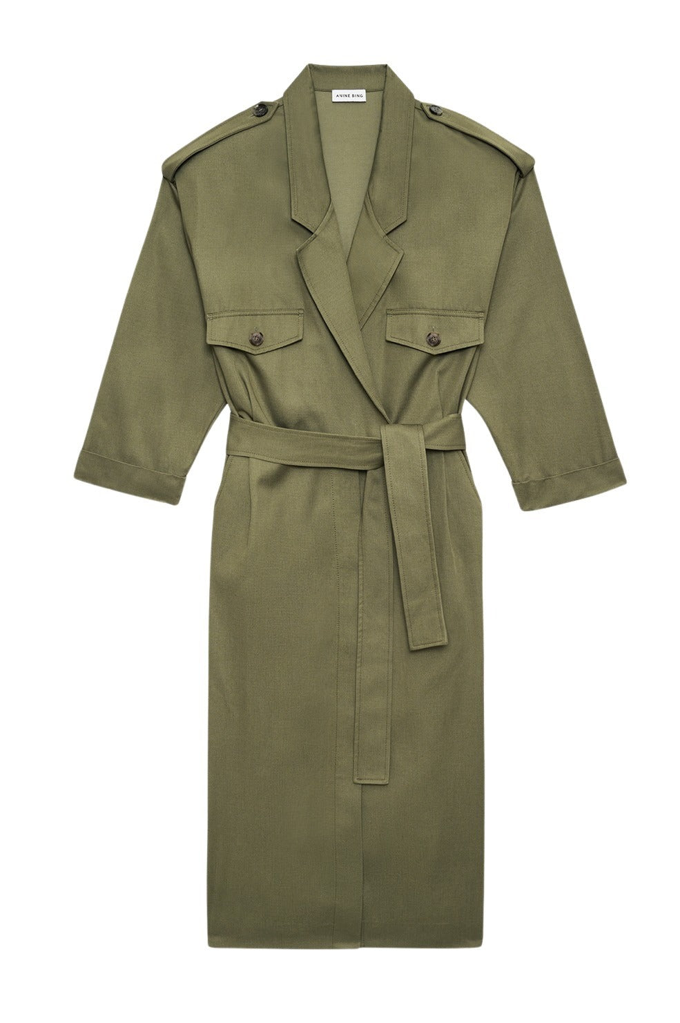 ZELDA DRESS - OLIVE