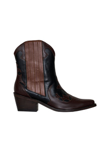 Black / Mule Deer Boots in Black