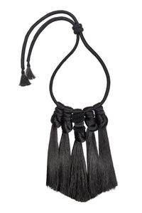 Black / The Reception Of Love Necklace
