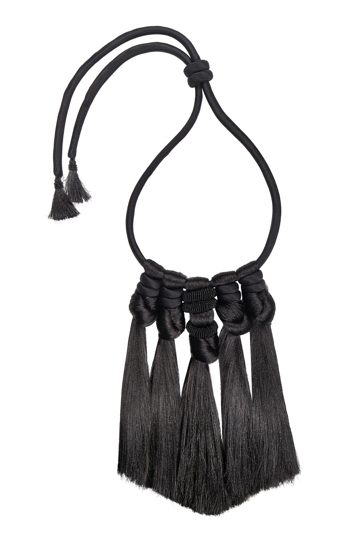 Black / The Reception Of Love Necklace