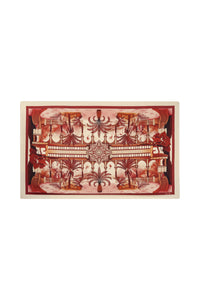 Red / Secretos del Haren Shawl