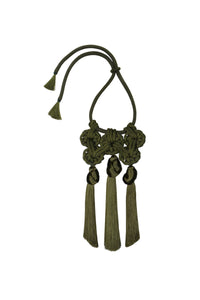 Green / Direction of the Wind Necklace