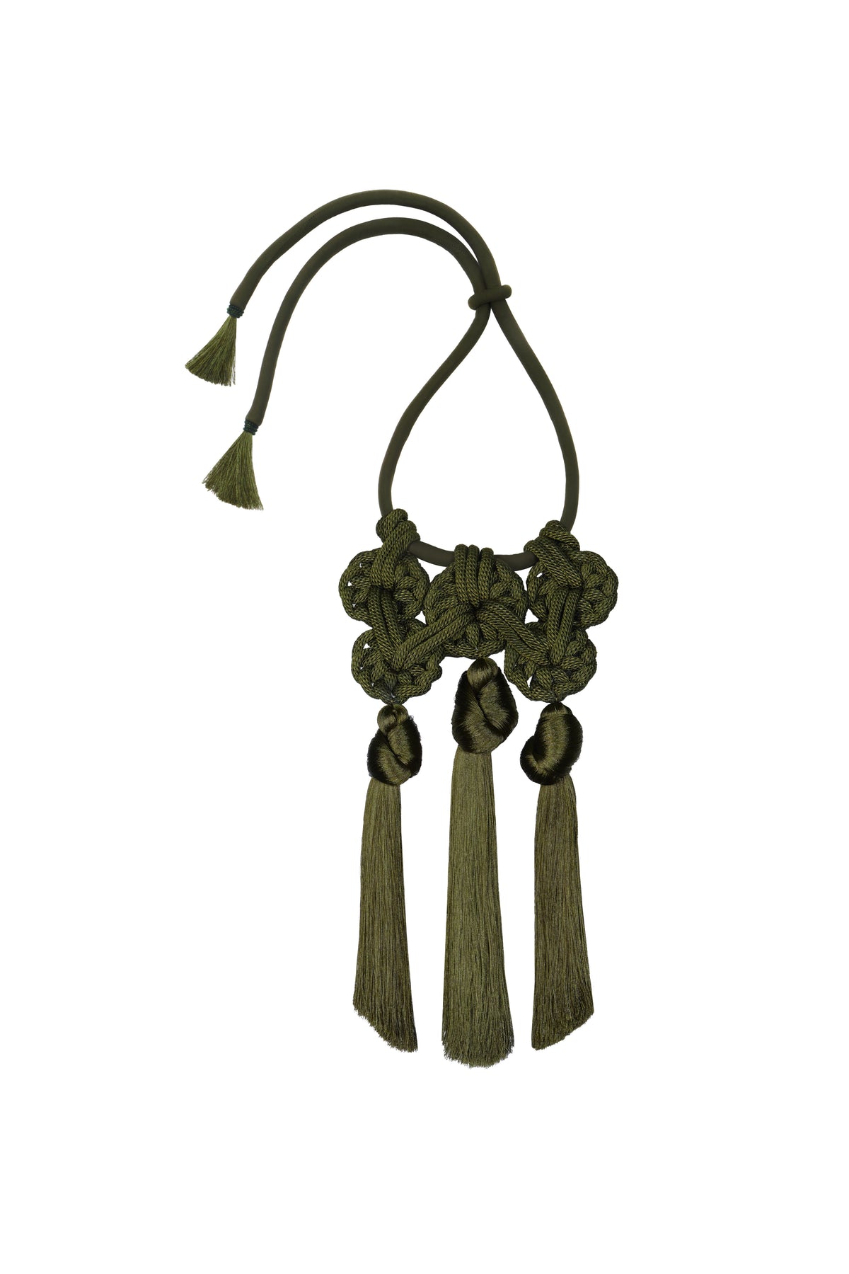 Green / Direction of the Wind Necklace