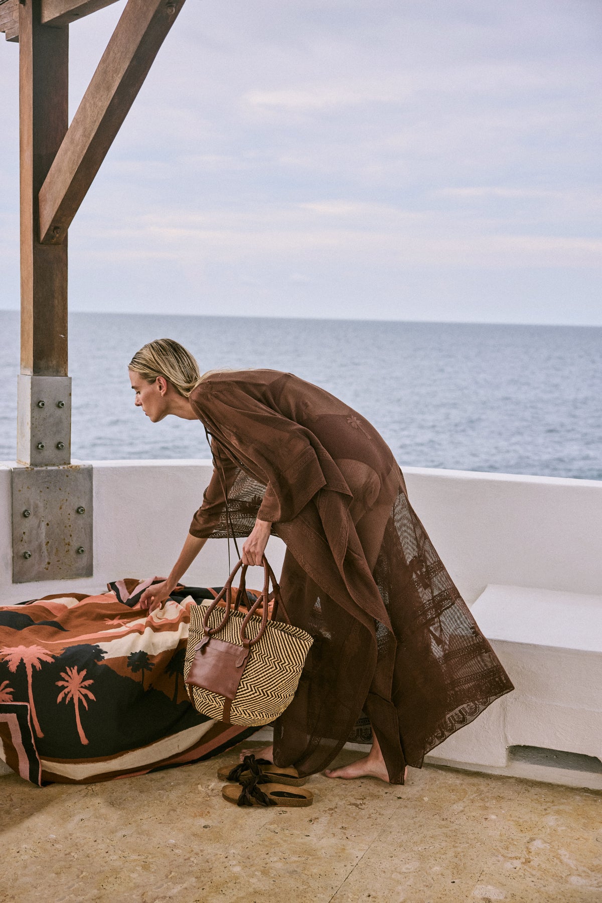 Wine / Destination Seaside Tote Bag