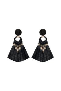 Black / Eternal Existence Earrings