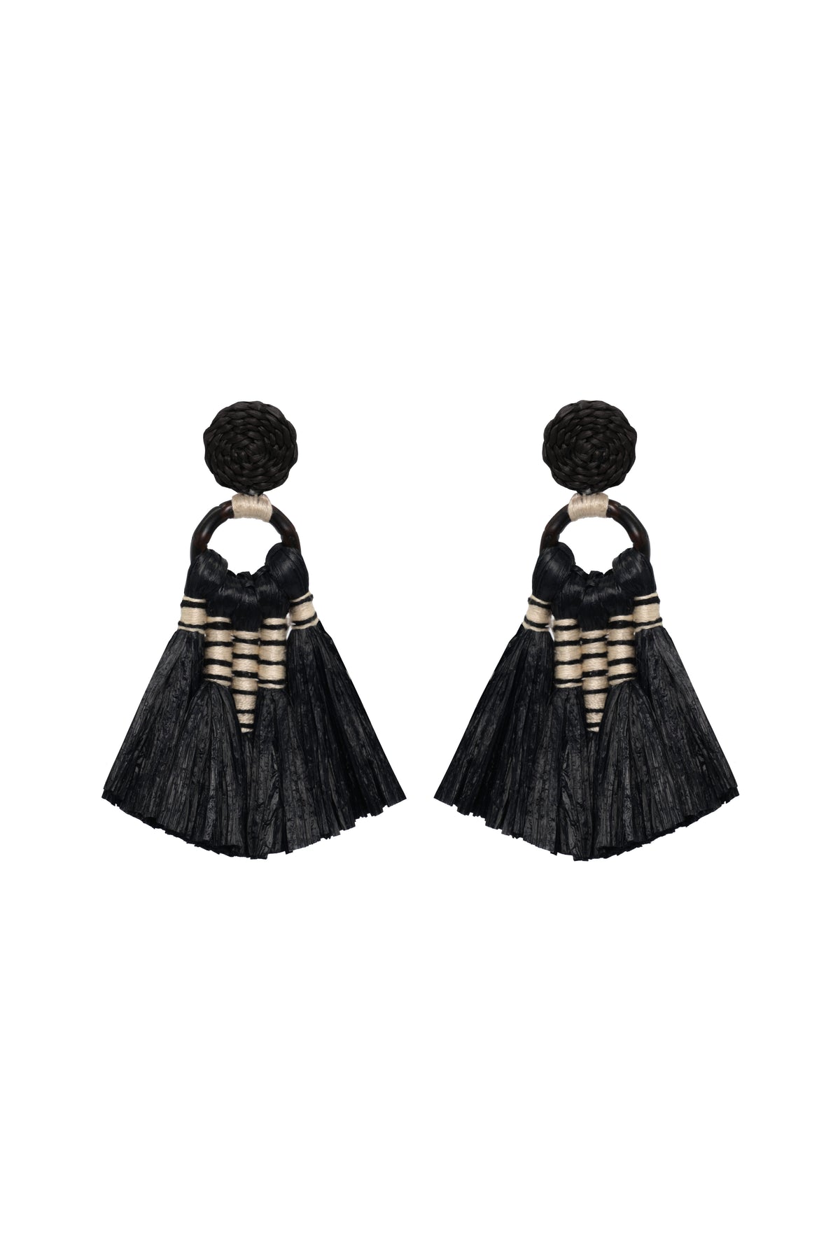 Black / Eternal Existence Earrings