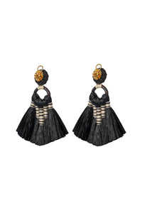 Black / Eternal Existence Earrings