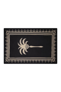 Black / Ancestral Palm Pareo