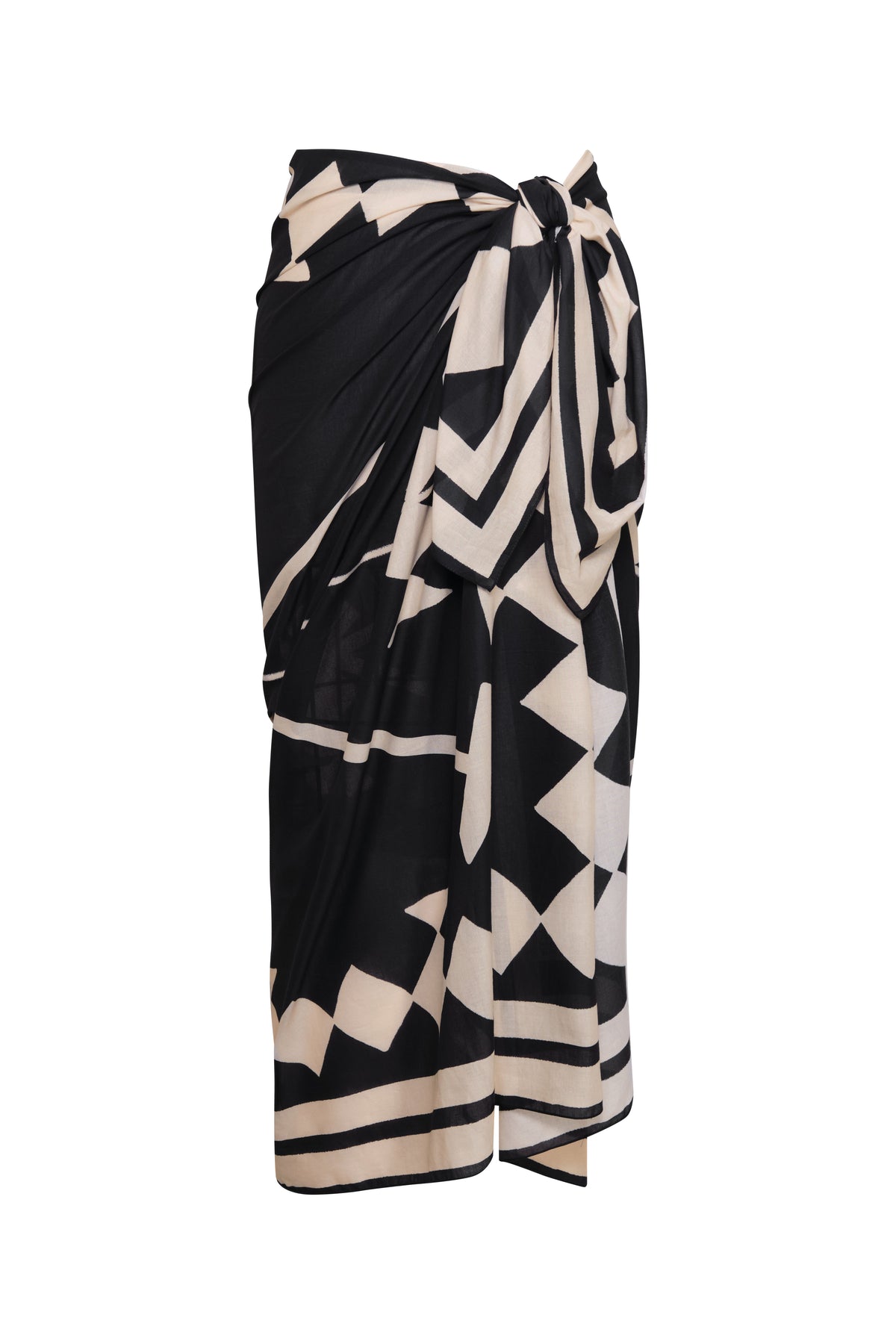 Black / Polo Rhombs Pareo