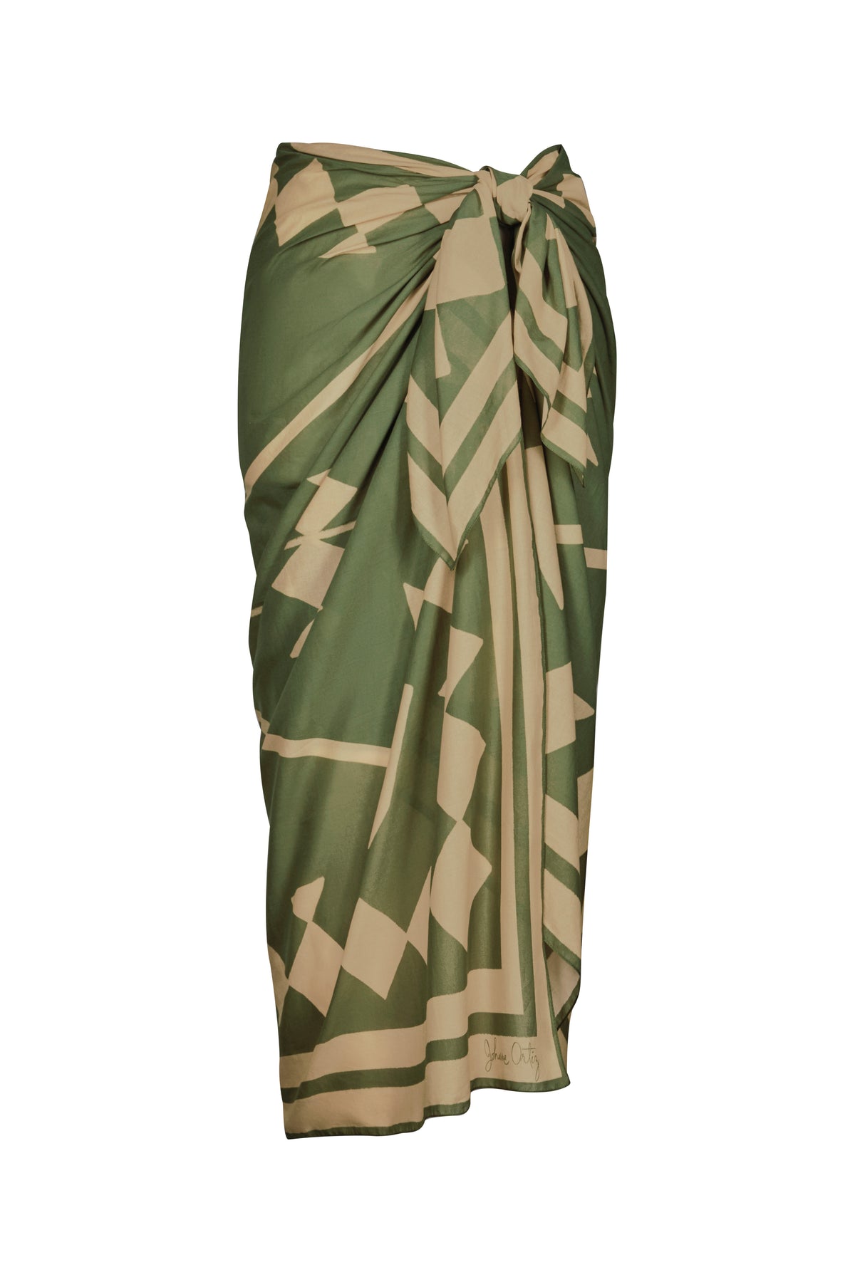 Green / Polo Rhombs Pareo