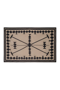 Black / Polo Rhombs Pareo