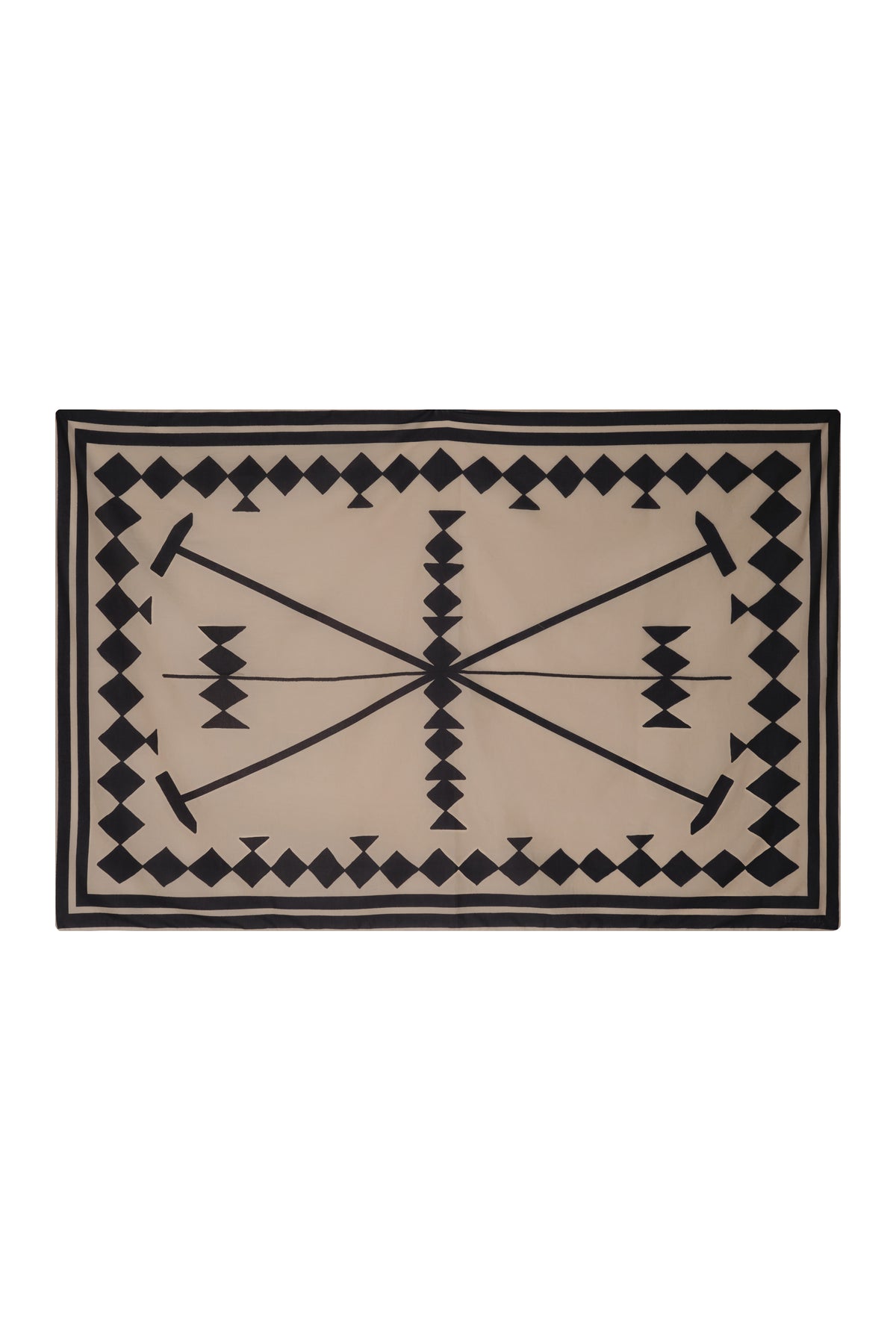 Black / Polo Rhombs Pareo