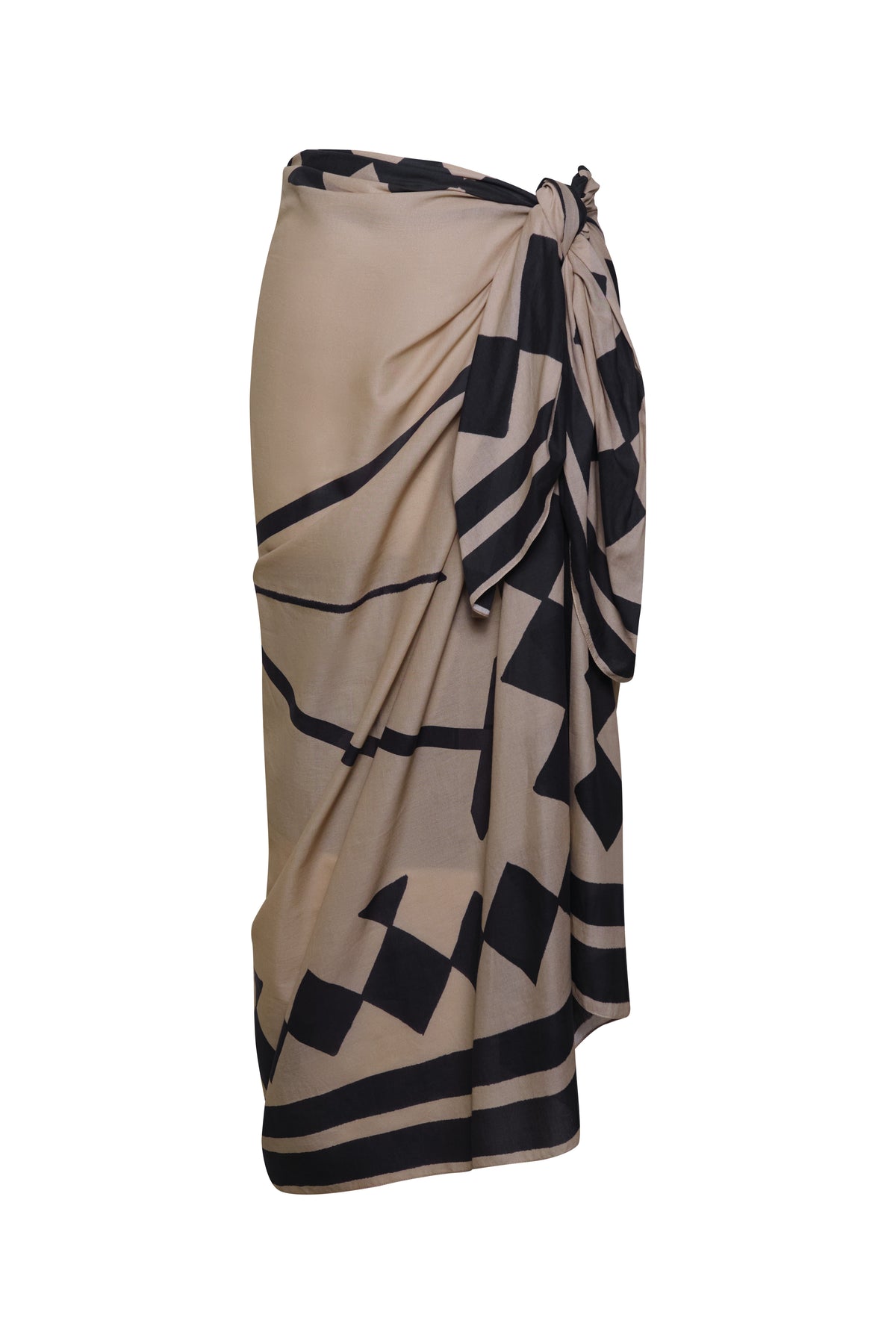 Black / Polo Rhombs Pareo