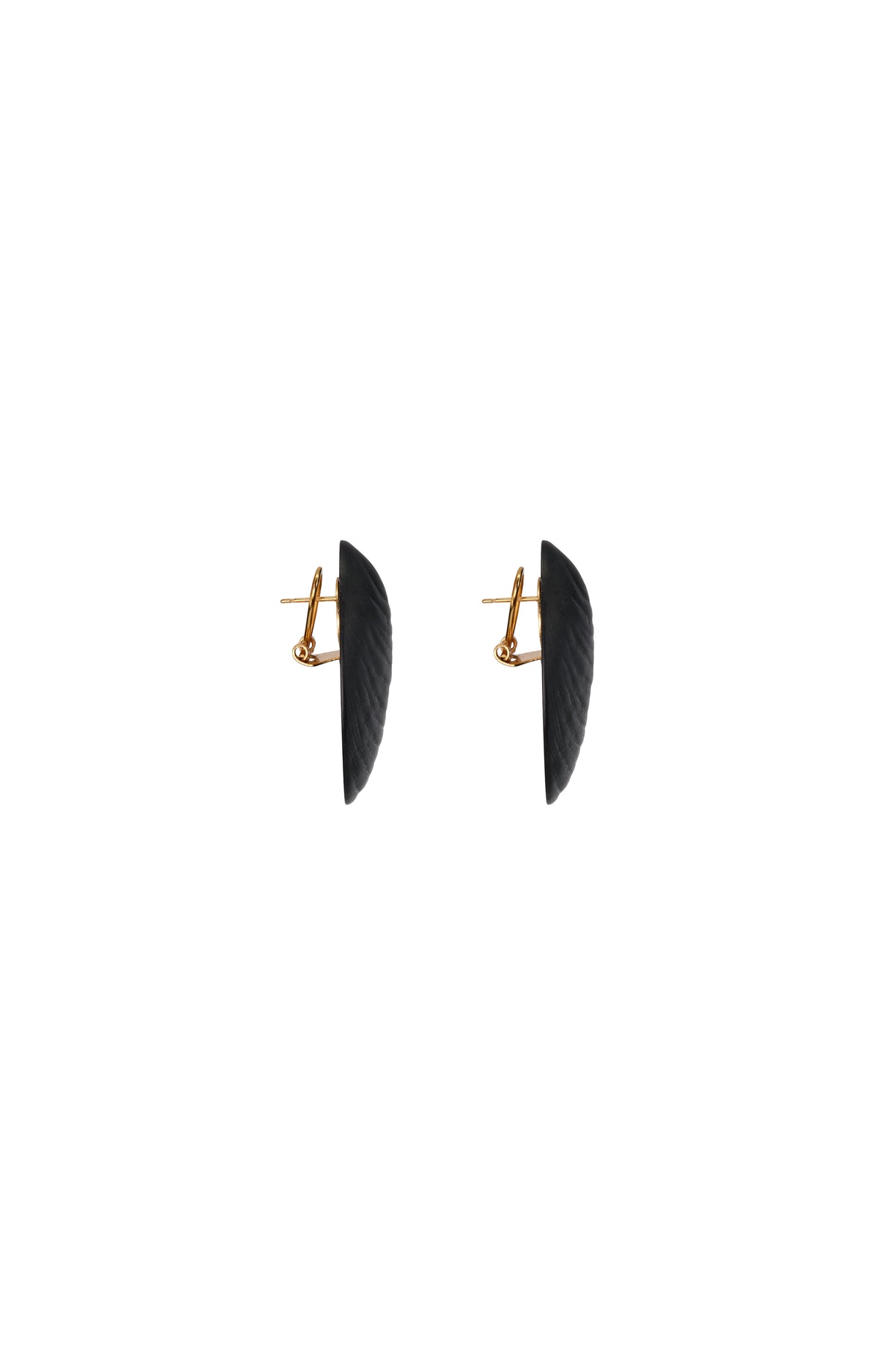 Black / Self Exploration Earrings