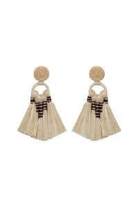 White / Eternal Existence Earrings