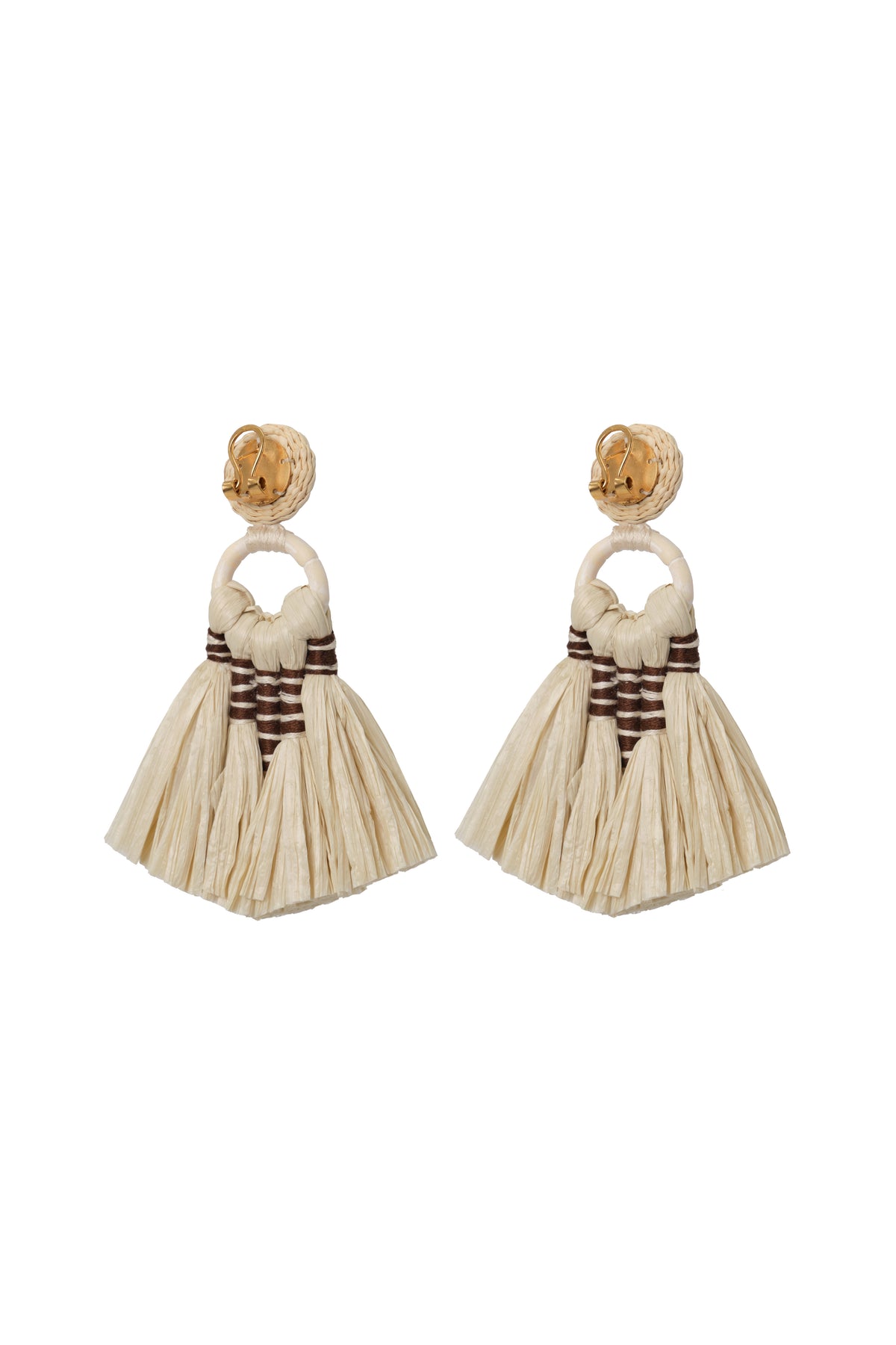 White / Eternal Existence Earrings