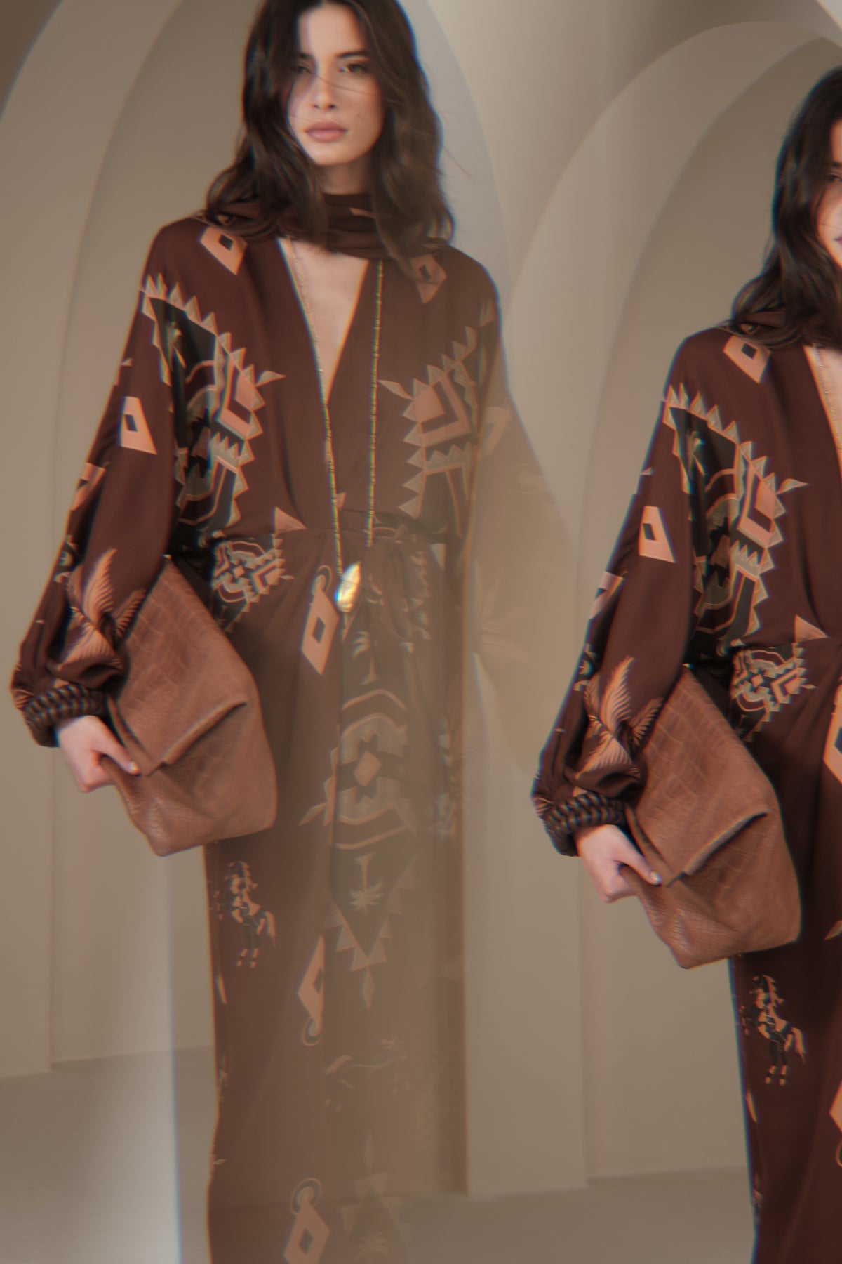 Black / Sultan Of Swing Maxi Clutch
