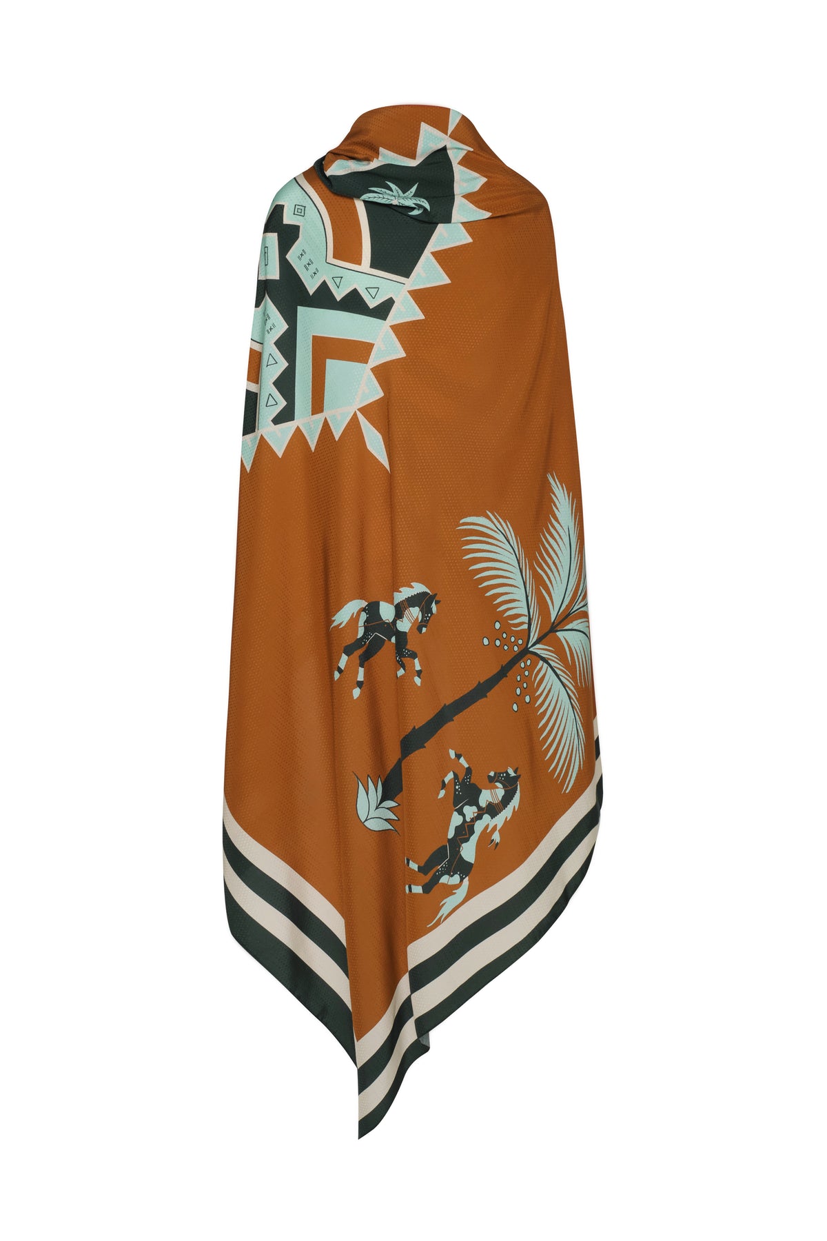 Camel / Sacred Equestrian Shawl