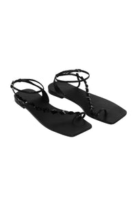 Brown / Dazzling Crest Sandal