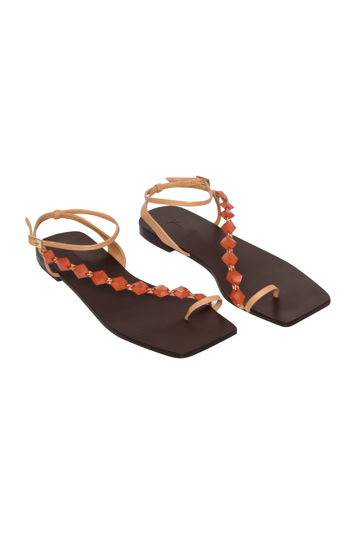 Red / Dazzling Crest Sandal