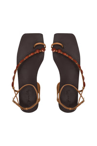 Red / Dazzling Crest Sandal