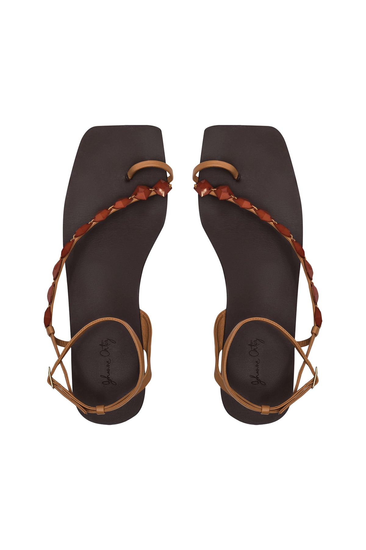 Red / Dazzling Crest Sandal