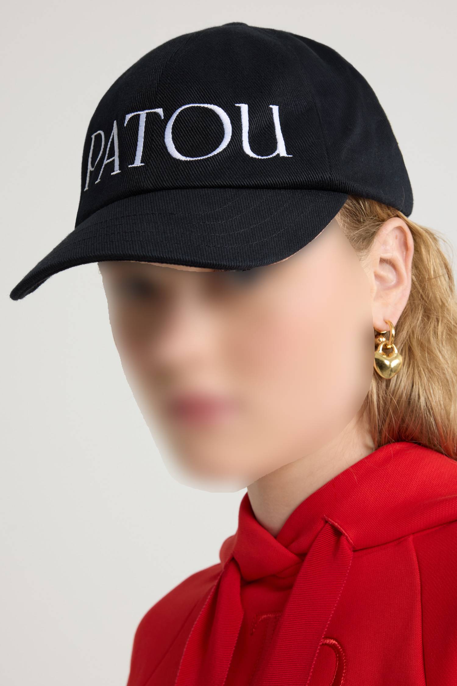 Casquette Patou en coton - Noir