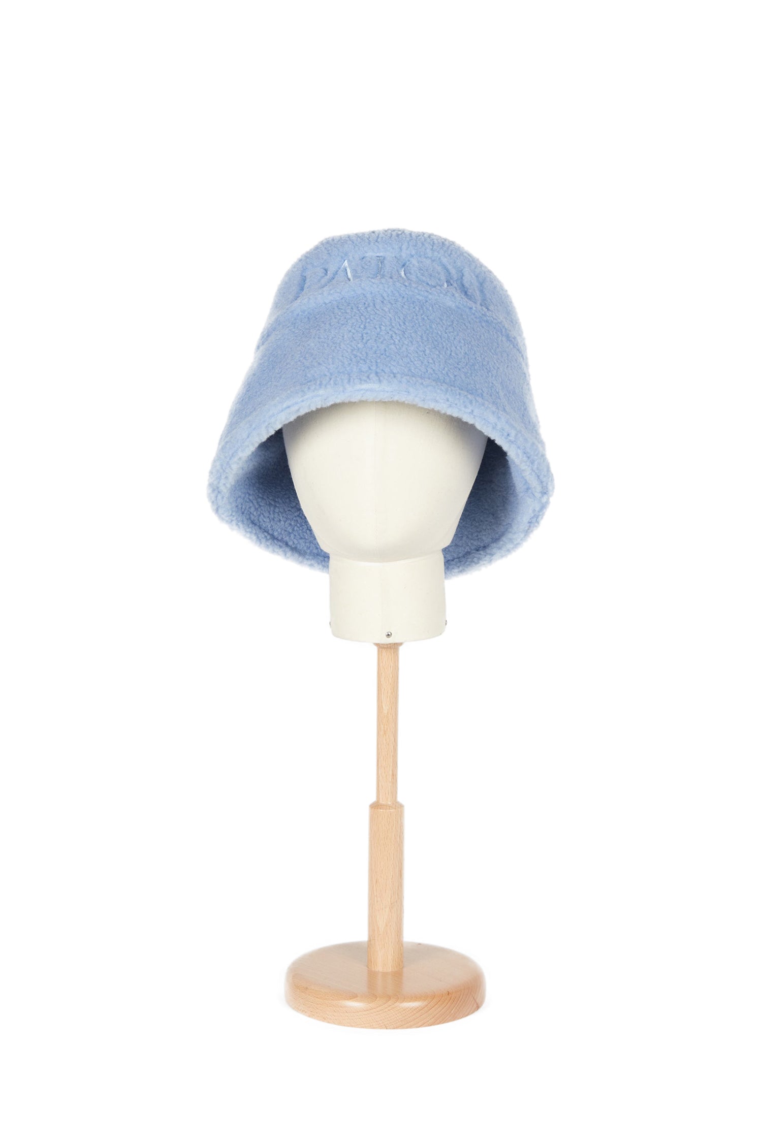 Bob Patou en faux shearling - Bleu Alaska