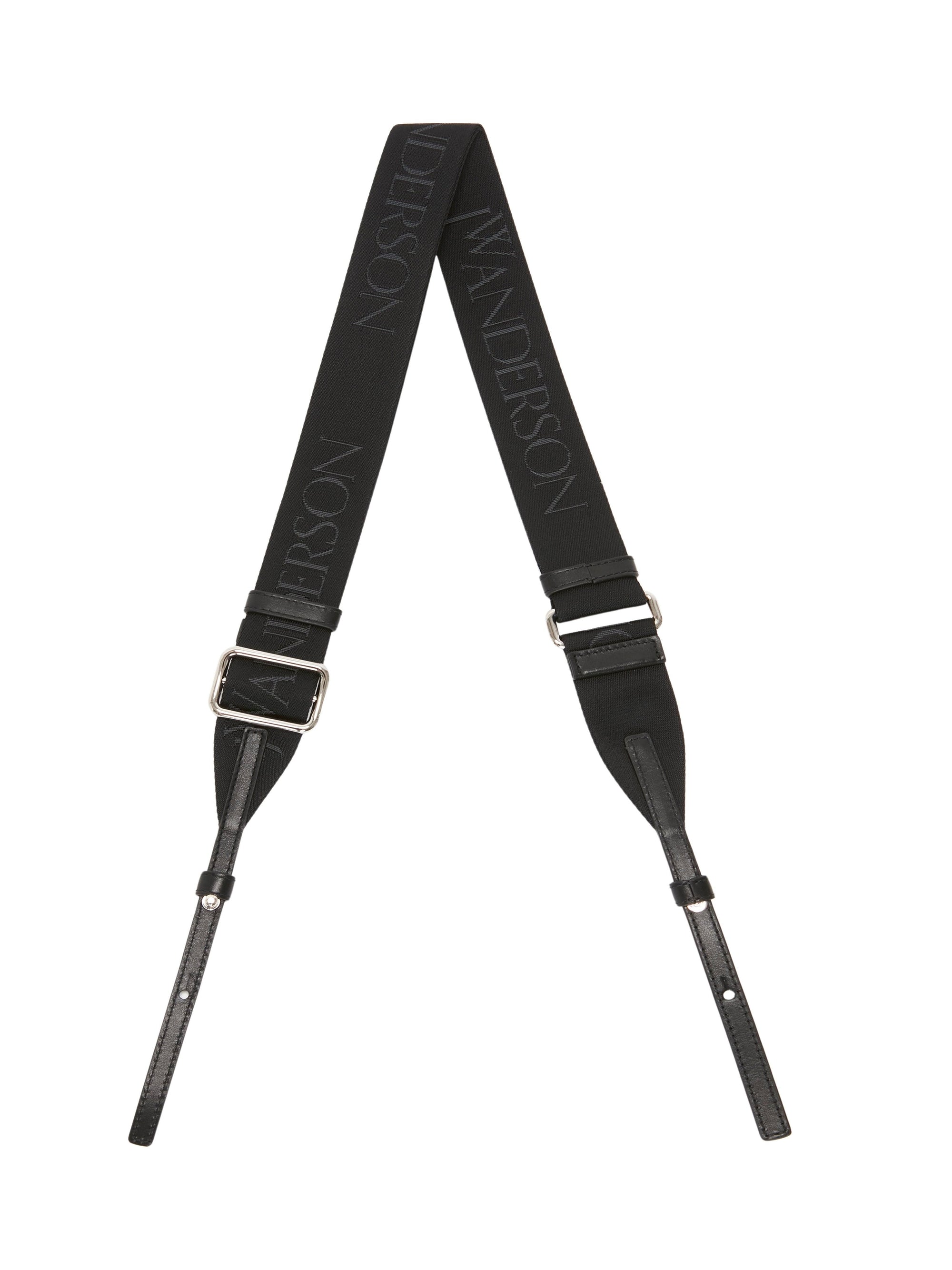 Bandoulière ajustable avec logo - Black