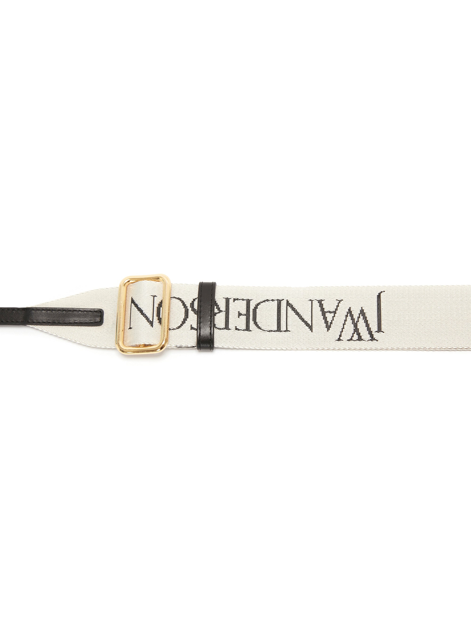 Bandoulière ajustable avec logo - White & Black